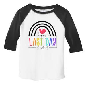 Happy Last Day Of School Teacher Student GraduationCute Love Toddler Fine Jersey T-Shirt