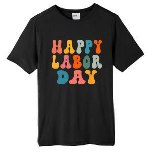 Happy Labor Day Rainbow Labor Day Tall Fusion ChromaSoft Performance T-Shirt