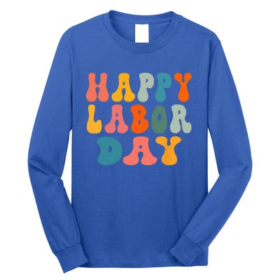 Happy Labor Day Rainbow Labor Day Long Sleeve Shirt