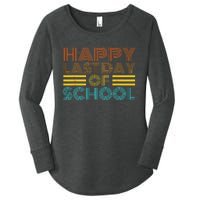 Happy Last Day Of School Teacher Student GraduationSchool Women's Perfect Tri Tunic Long Sleeve Shirt