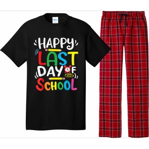 Happy Last Day Of School Last Day Of School Teacher Student Pajama Set