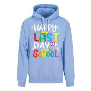 Happy Last Day Of School Last Day Of School Teacher Student Unisex Surf Hoodie