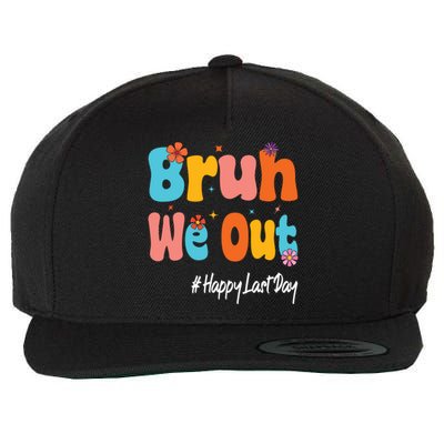 Happy Last Day Of School Bruh We Out Teachers Cute Gift Wool Snapback Cap