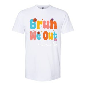 Happy Last Day Of School Bruh We Out Teachers Cute Gift Softstyle CVC T-Shirt