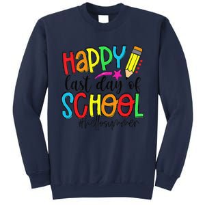 Happy Last Day Of School Teacher Student Graduation Gifts Gift Sweatshirt