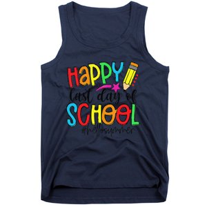 Happy Last Day Of School Teacher Student Graduation Gifts Gift Tank Top