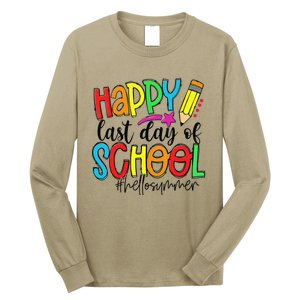 Happy Last Day Of School Teacher Student Graduation Gifts Gift Long Sleeve Shirt