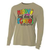 Happy Last Day Of School Teacher Student Graduation Gifts Gift Cooling Performance Long Sleeve Crew