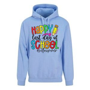 Happy Last Day Of School Teacher Student Graduation Gifts Gift Unisex Surf Hoodie