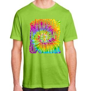 Happy Last Day Of School Rainbow Dye Adult ChromaSoft Performance T-Shirt