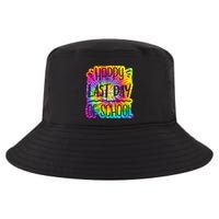 Happy Last Day Of School Rainbow Dye Cool Comfort Performance Bucket Hat