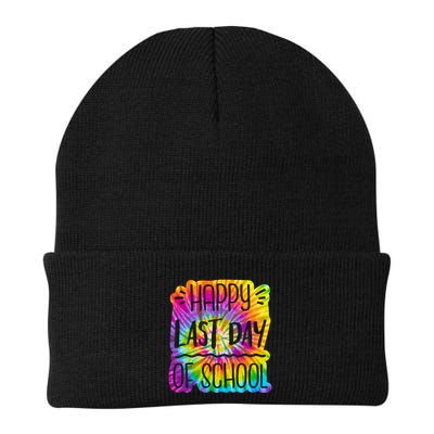 Happy Last Day Of School Rainbow Dye Beanie