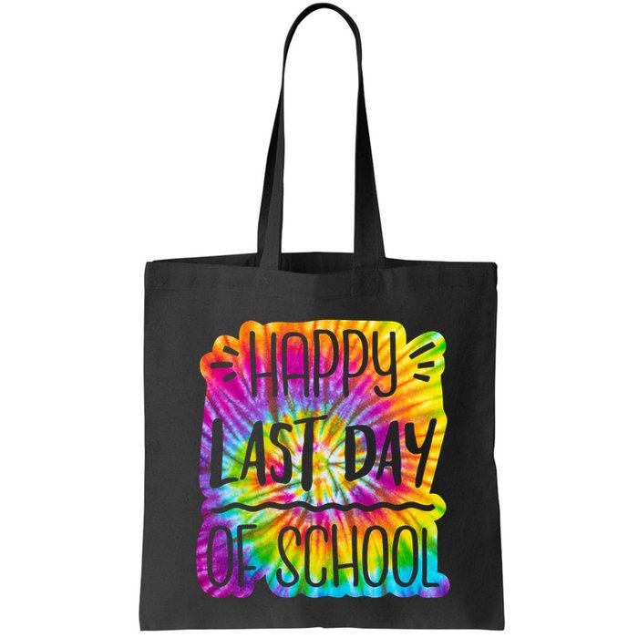 Happy Last Day Of School Rainbow Dye Bag