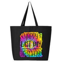 Happy Last Day Of School Rainbow Dye 25L Jumbo Tote