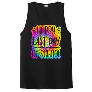 Happy Last Day Of School Rainbow Dye PosiCharge Competitor Tank