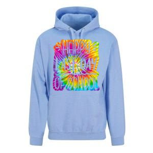 Happy Last Day Of School Rainbow Dye Unisex Surf Hoodie