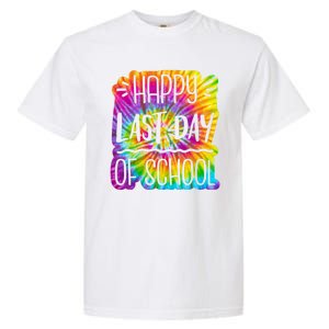 Happy Last Day Of School Rainbow Dye Garment-Dyed Heavyweight T-Shirt