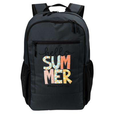 Happy Last Day Of School Teacher Student Hello Summer Gifts Gift Daily Commute Backpack