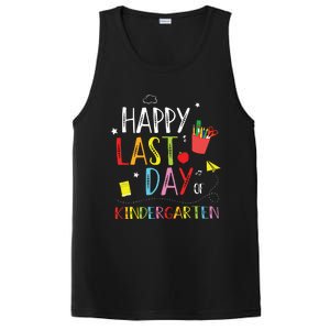 Happy Last Day Of Kindergarten Hello Summer Graduation Gift PosiCharge Competitor Tank