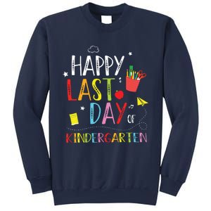 Happy Last Day Of Kindergarten Hello Summer Graduation Gift Sweatshirt