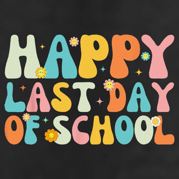 Happy Last day of School Teacher Student Graduation Adult Drive Performance Visor