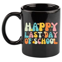 Happy Last day of School Teacher Student Graduation 11oz C Handle Ceramic Mug