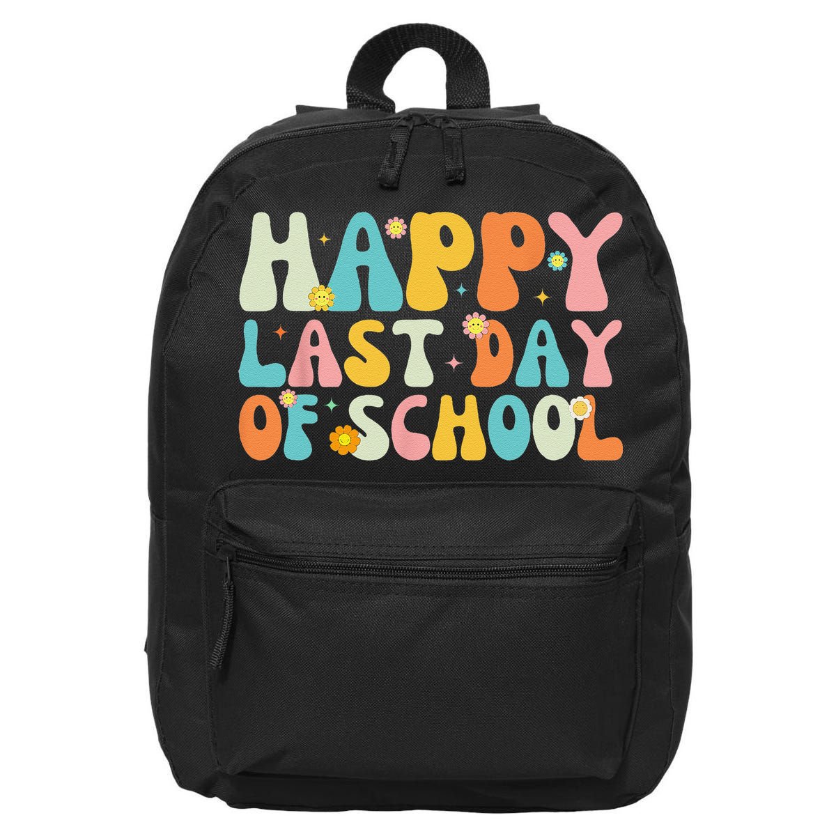 Happy Last day of School Teacher Student Graduation 16 in Basic Backpack