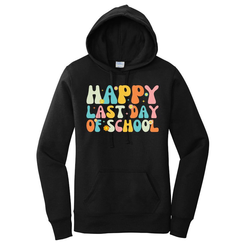 Happy Last day of School Teacher Student Graduation Women's Pullover Hoodie