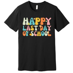 Happy Last day of School Teacher Student Graduation Premium T-Shirt