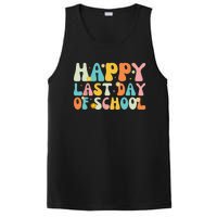 Happy Last day of School Teacher Student Graduation PosiCharge Competitor Tank