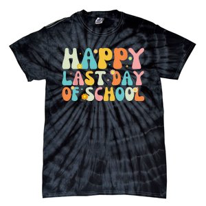 Happy Last day of School Teacher Student Graduation Tie-Dye T-Shirt