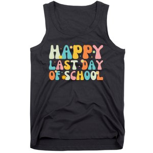 Happy Last day of School Teacher Student Graduation Tank Top