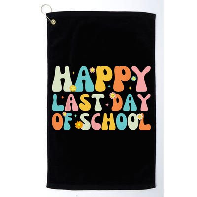 Happy Last day of School Teacher Student Graduation Golf Towel
