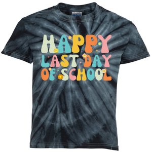 Happy Last day of School Teacher Student Graduation Kids Tie-Dye T-Shirt