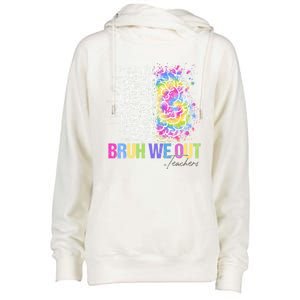 Happy Last Day Of School Teacher Student Bruh We Out Gift Womens Funnel Neck Pullover Hood