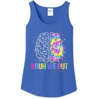 Happy Last Day Of School Teacher Student Bruh We Out Gift Ladies Essential Tank