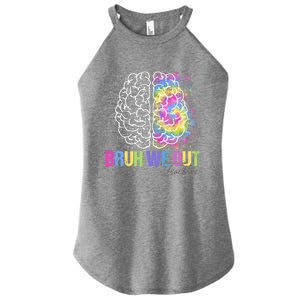 Happy Last Day Of School Teacher Student Bruh We Out Gift Women's Perfect Tri Rocker Tank