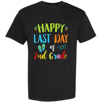 Happy Last Day Of 2Nd Grade Summer Vacation Gift Ideas Garment-Dyed Heavyweight T-Shirt