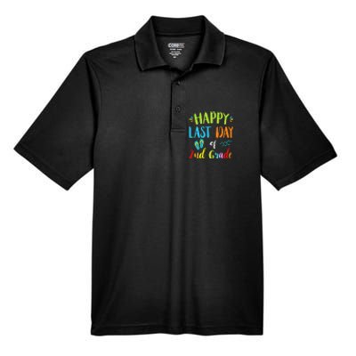 Happy Last Day Of 2Nd Grade Summer Vacation Gift Ideas Men's Origin Performance Pique Polo