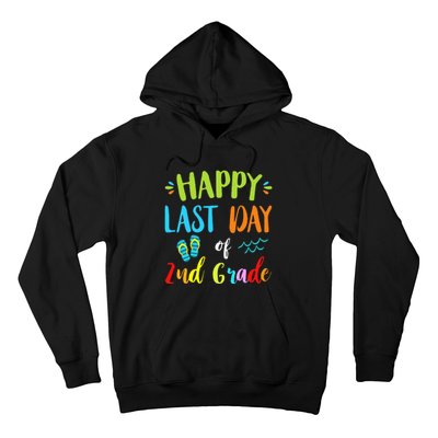 Happy Last Day Of 2Nd Grade Summer Vacation Gift Ideas Hoodie