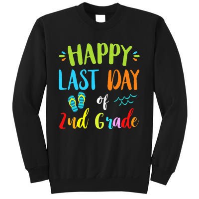 Happy Last Day Of 2Nd Grade Summer Vacation Gift Ideas Sweatshirt