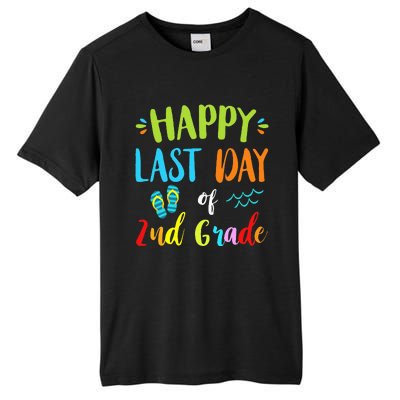 Happy Last Day Of 2Nd Grade Summer Vacation Gift Ideas Tall Fusion ChromaSoft Performance T-Shirt