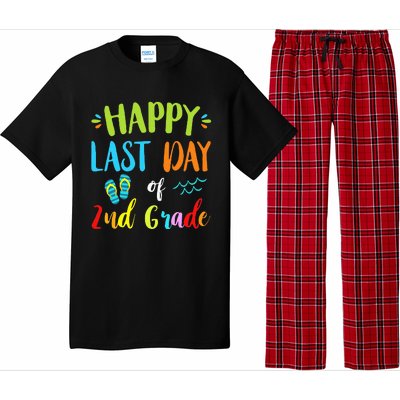 Happy Last Day Of 2Nd Grade Summer Vacation Gift Ideas Pajama Set