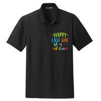 Happy Last Day Of 2Nd Grade Summer Vacation Gift Ideas Dry Zone Grid Polo