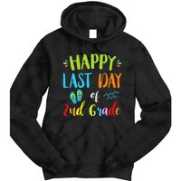 Happy Last Day Of 2Nd Grade Summer Vacation Gift Ideas Tie Dye Hoodie