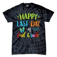 Happy Last Day Of 2Nd Grade Summer Vacation Gift Ideas Tie-Dye T-Shirt