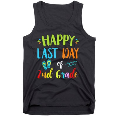 Happy Last Day Of 2Nd Grade Summer Vacation Gift Ideas Tank Top