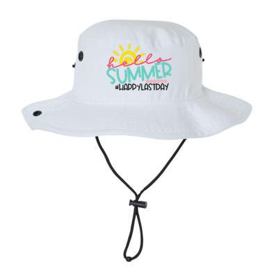 Happy Last Day Of School Teacher Student Hello Summer Legacy Cool Fit Booney Bucket Hat