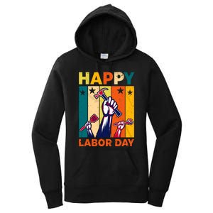 Happy Labor Day Design Women's Pullover Hoodie