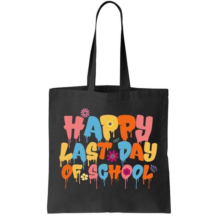 Happy Last Day of School Teacher Student Graduation Tote Bag